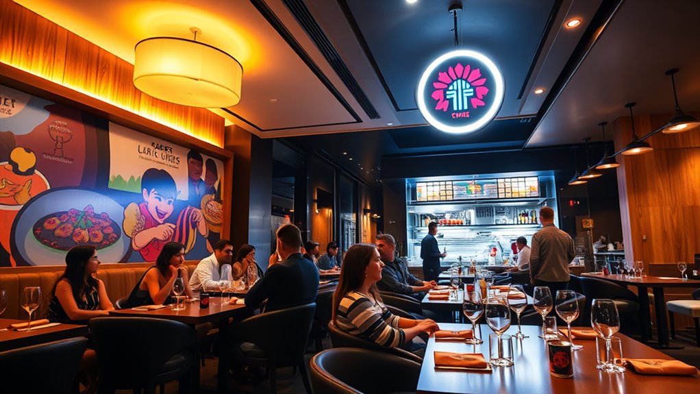 diverse restaurant group branding