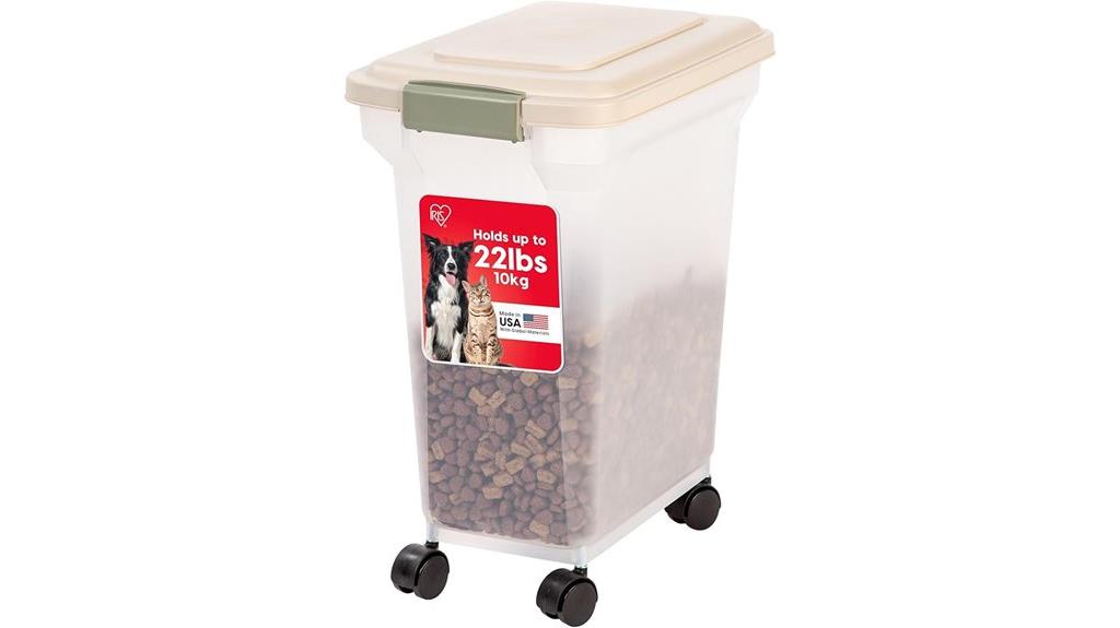 dog food storage container