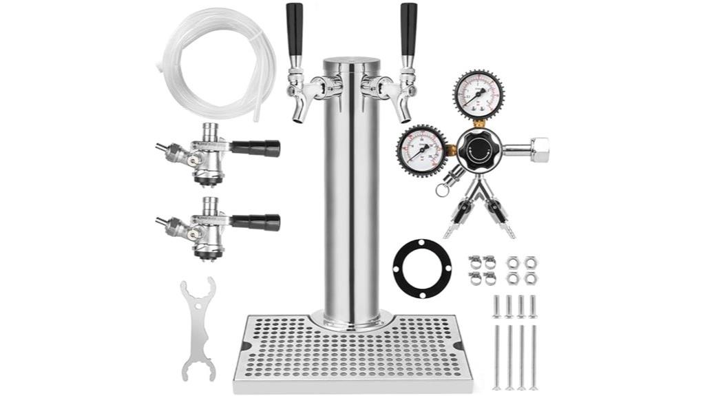 double tap kegerator conversion kit