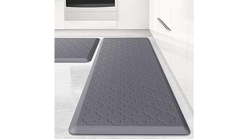 dual cushioned kitchen mats