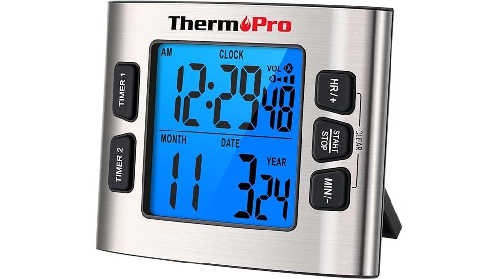 dual kitchen timer