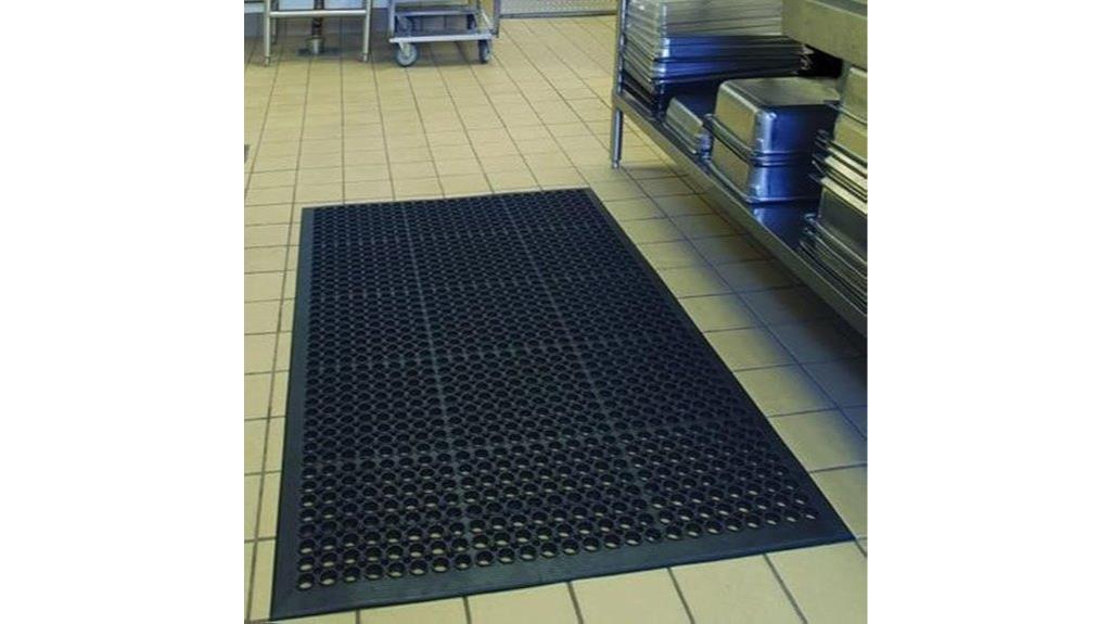 durable commercial rubber mats