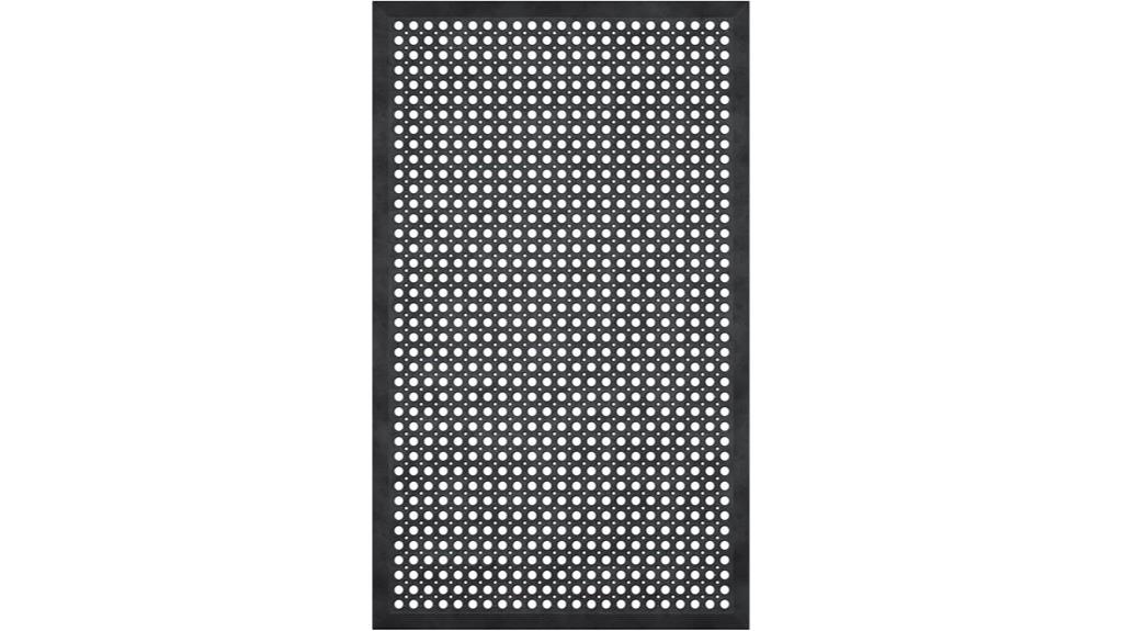 durable rubber kitchen mat