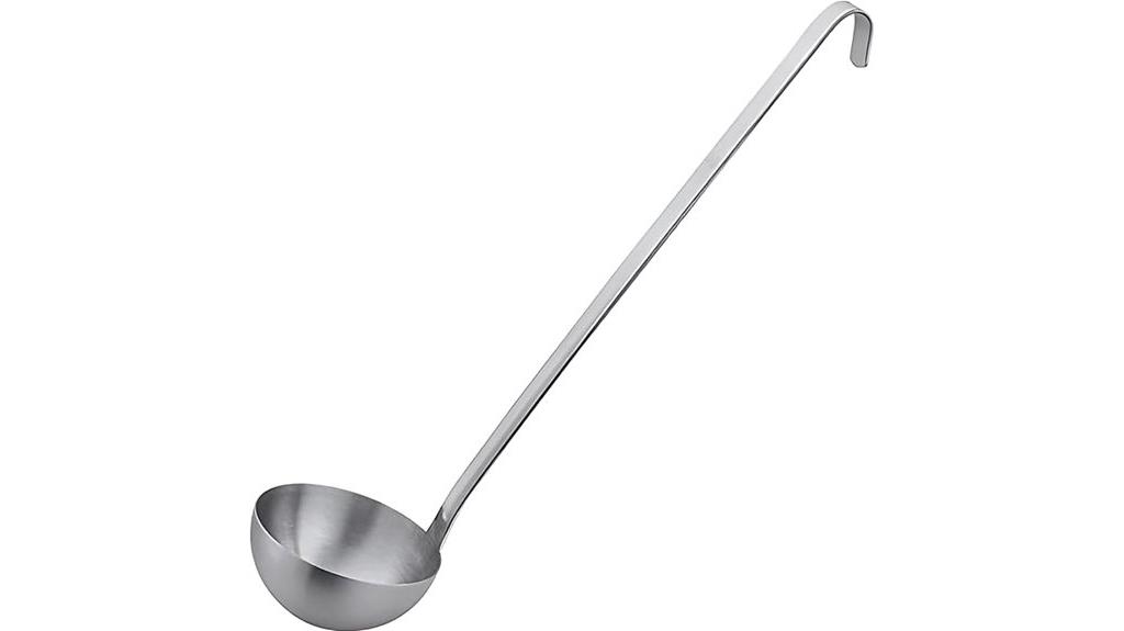 durable stainless steel ladle