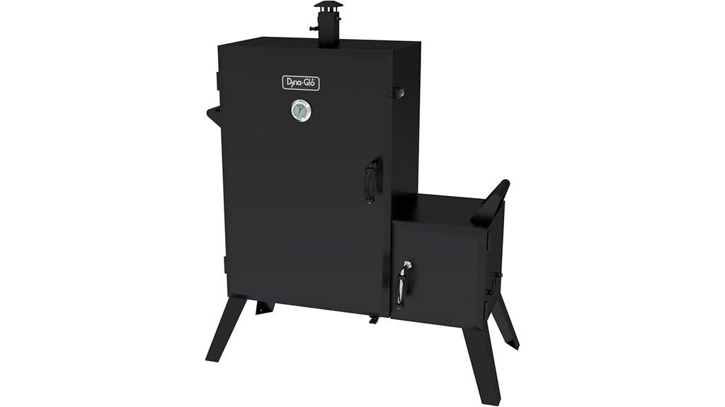 dyna glo offset charcoal smoker