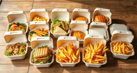 eco friendly compostable takeout containers