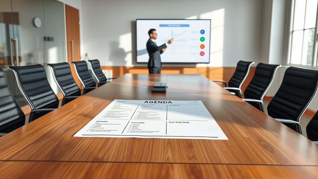 effective meeting agenda planning