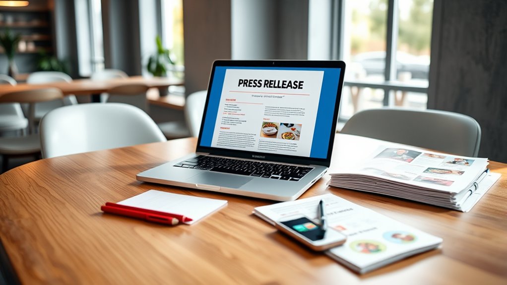 effective menu launch announcements