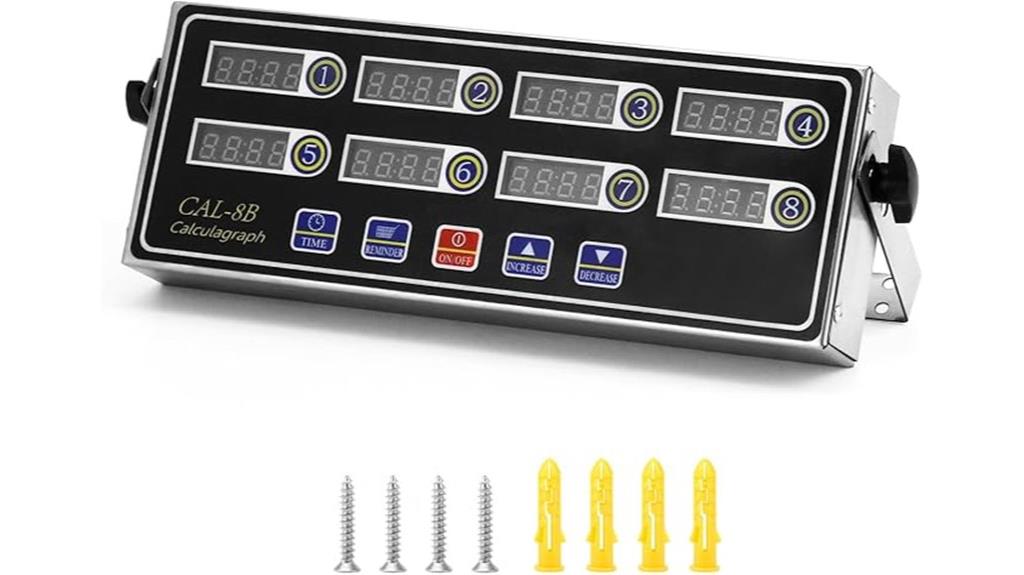 eight channel digital timer