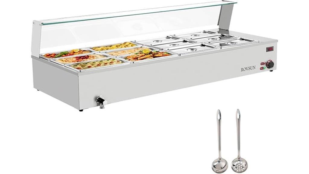 electric 96 quart food warmer