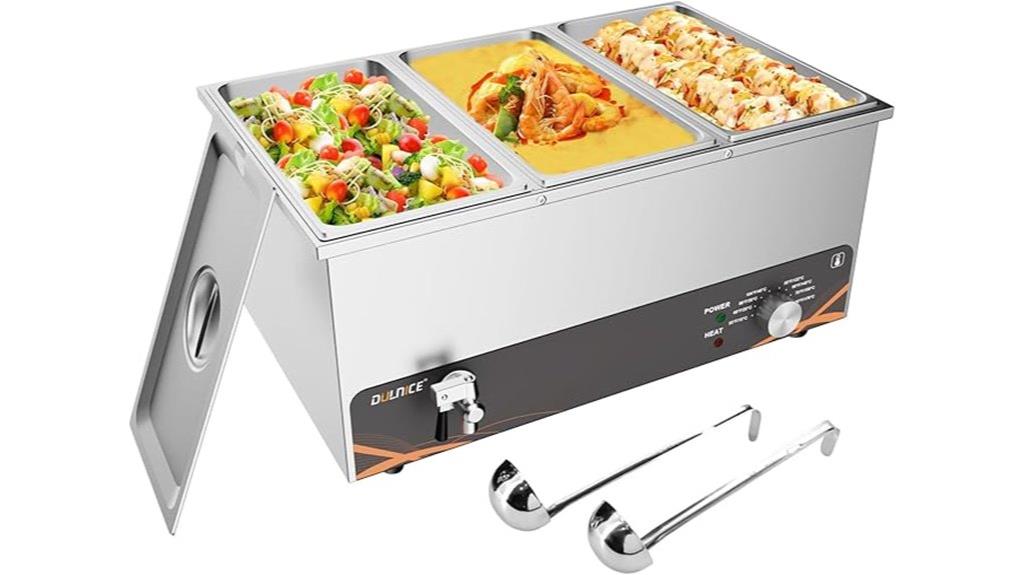 electric catering food warmer
