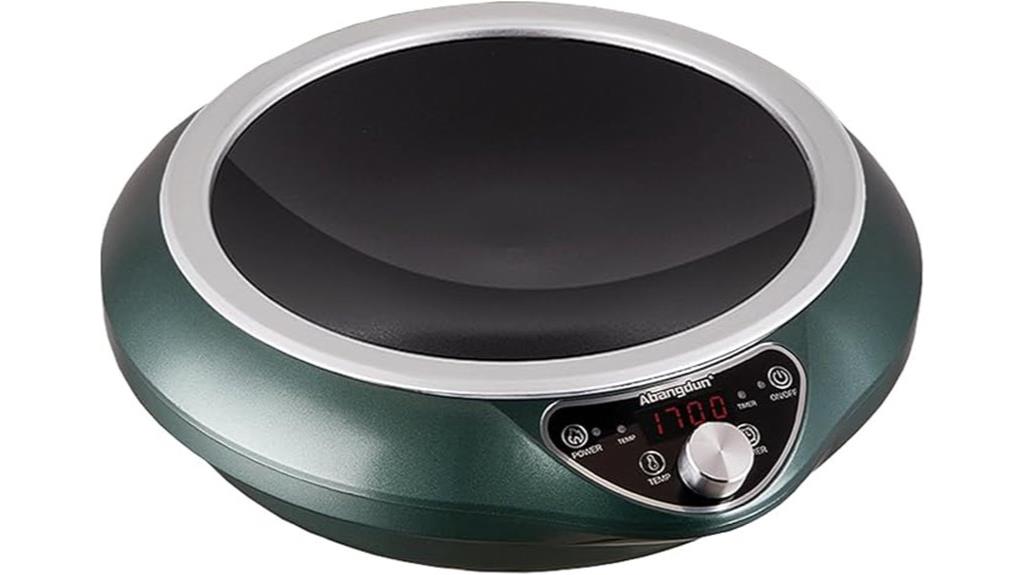 electric induction wok burner