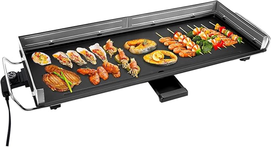 electric nonstick griddle