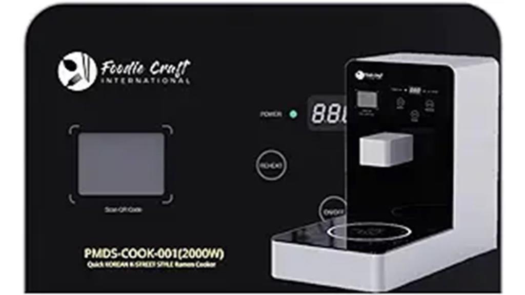 electric ramen cooking pot