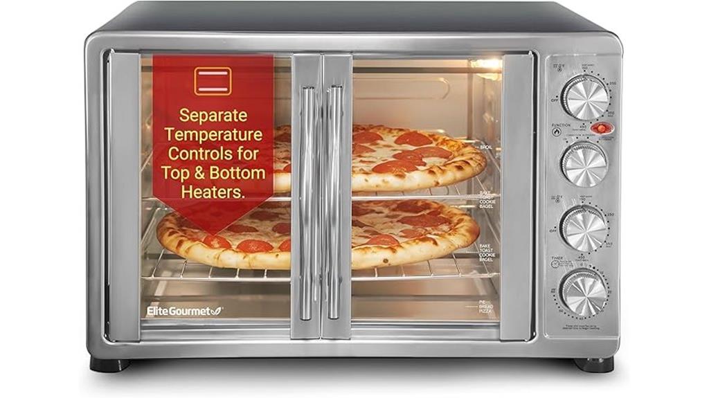 elite gourmet convection oven
