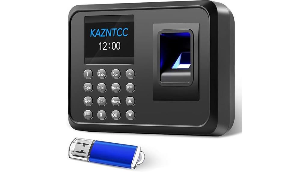 employee fingerprint clock system