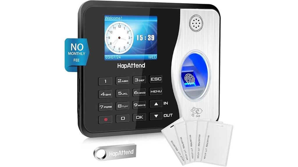 employee rfid clock in system