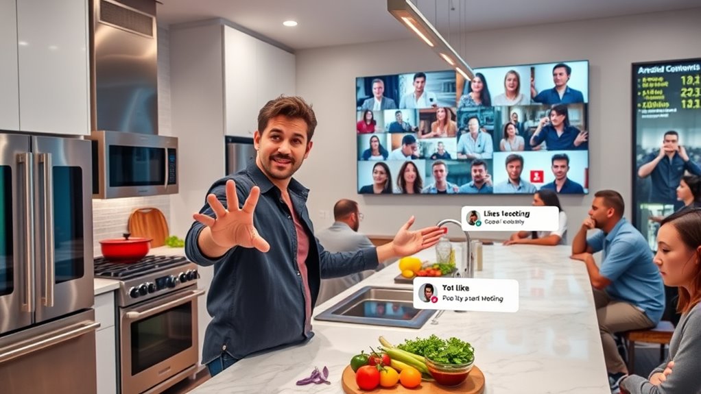 engage viewers with interactive features