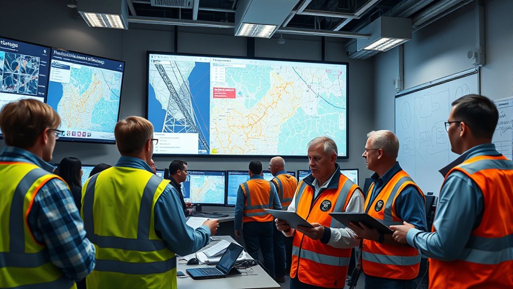 establish communication with authorities