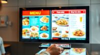 evaluating digital menu return