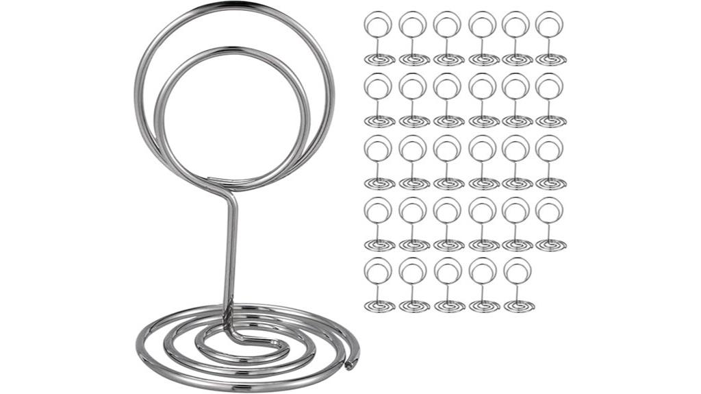 event table number holders