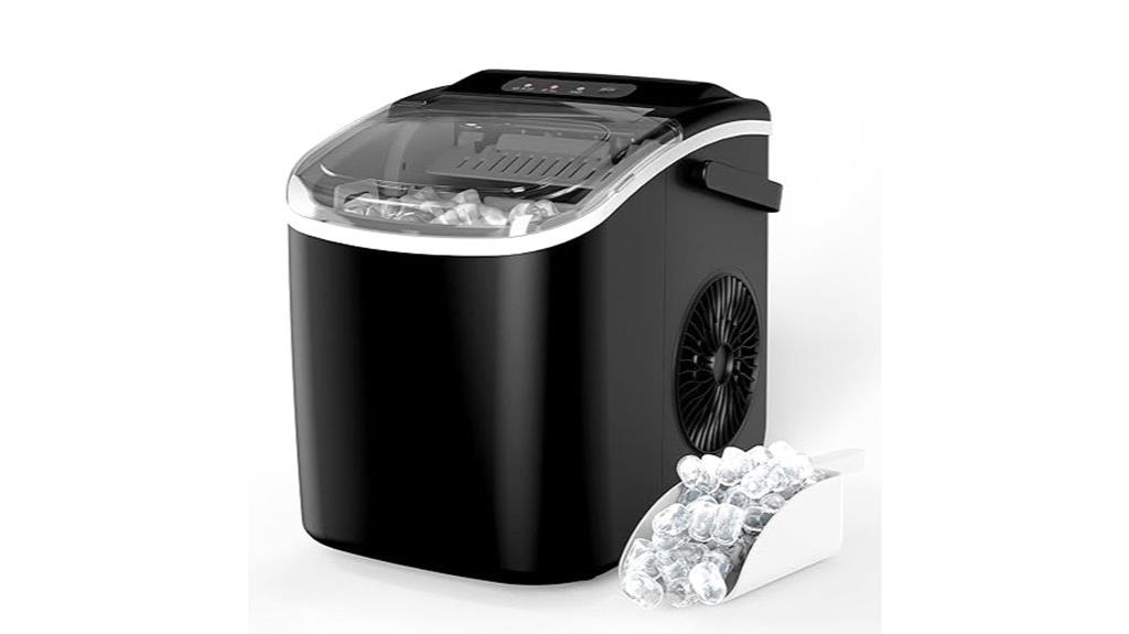 fast self cleaning ice maker