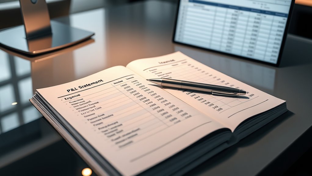 financial performance overview structure