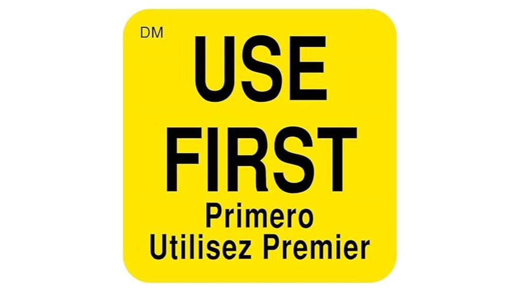first dissolvable label roll