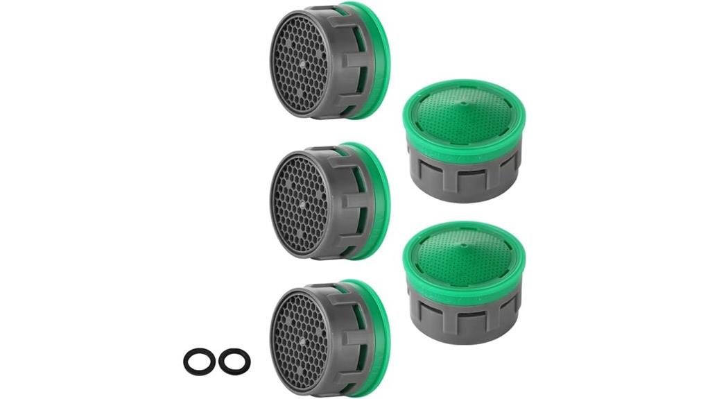 five pack faucet aerators