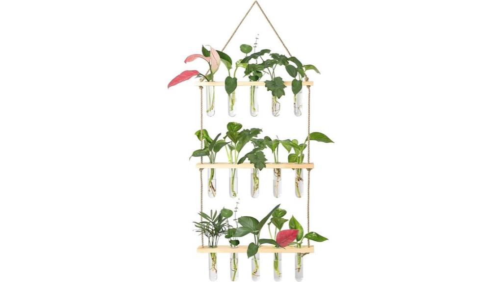flower wall hanging station