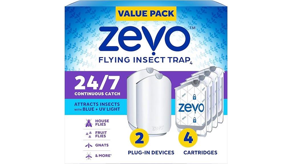 flying insect trap cartridges