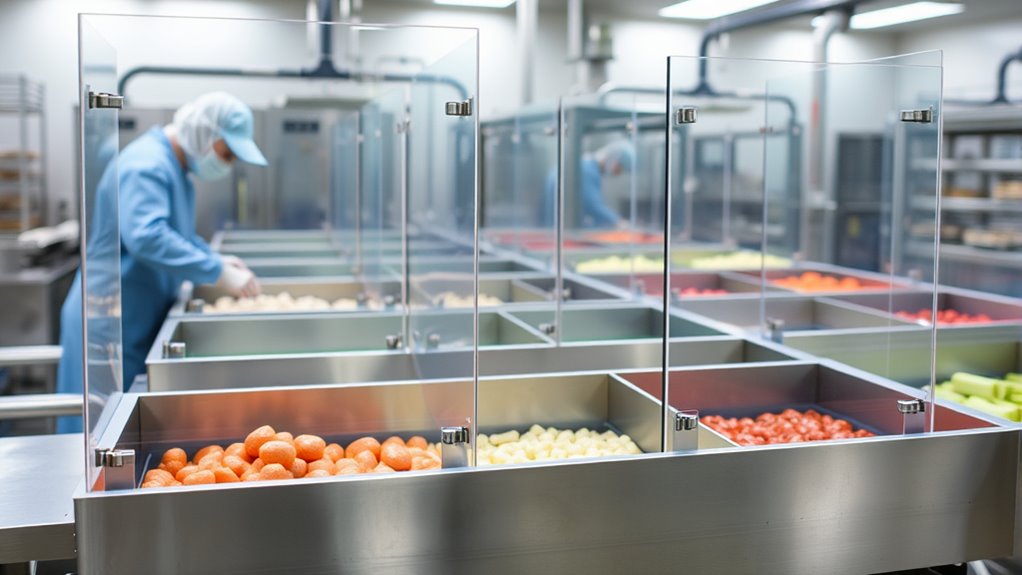 food processing contamination barriers