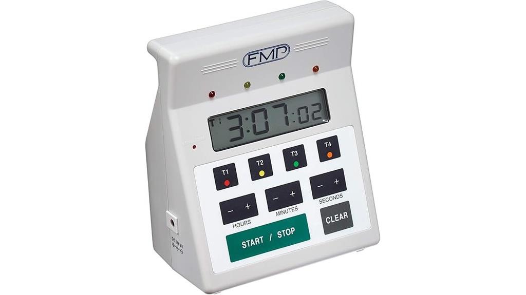 four channel kitchen timer