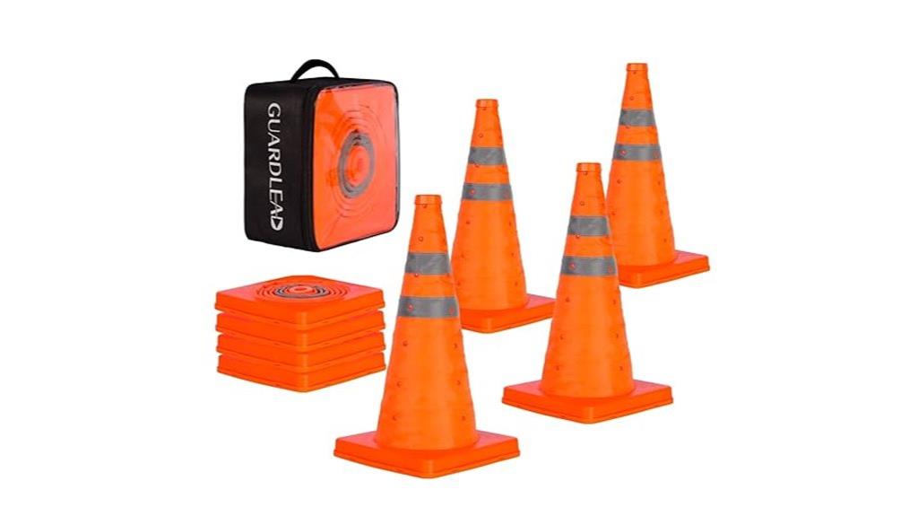 four pack 18 inch cones