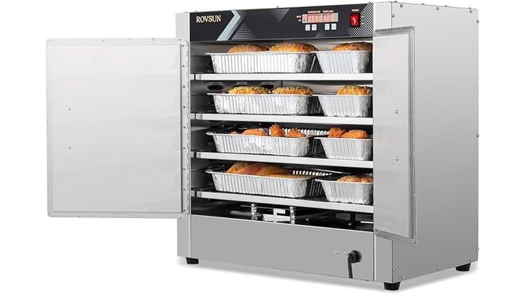 four tier electric food warmer
