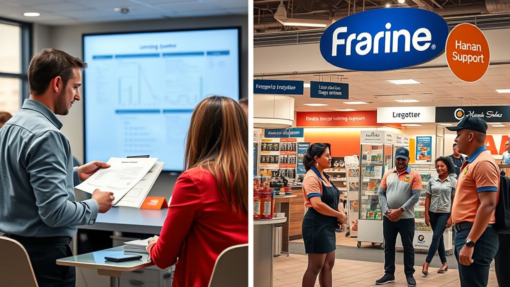 franchise support and training