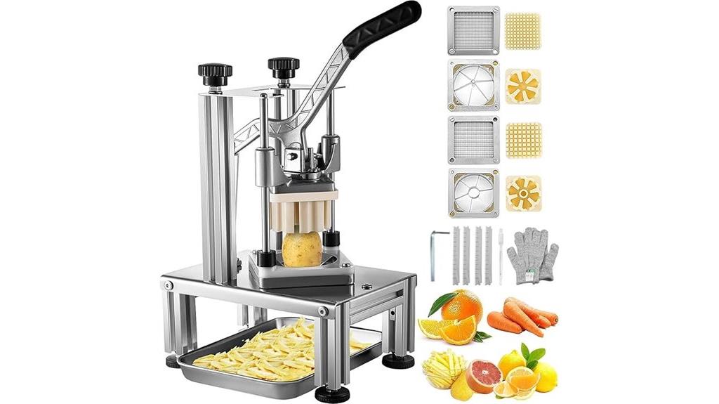 french fry cutter with blades