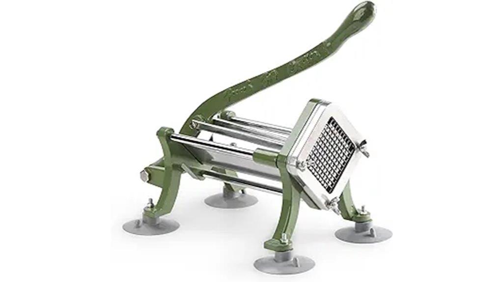 french fry cutter with suction