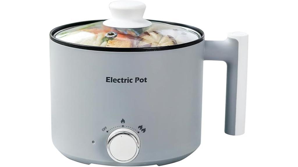 grey 1 5l electric hot pot