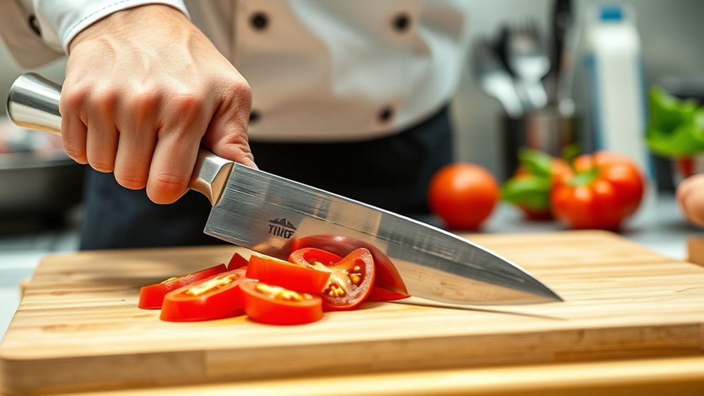 handle knives with care
