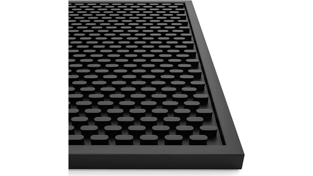 heat resistant silicone drip mat
