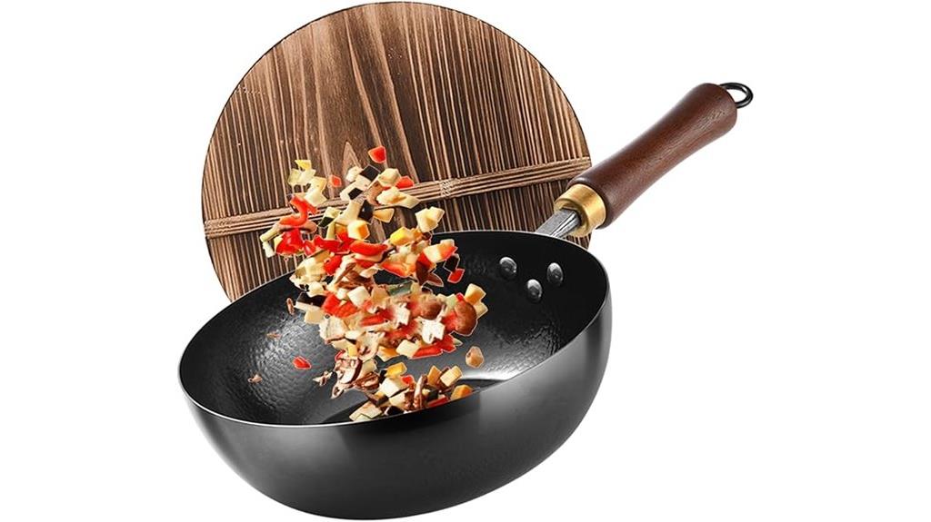 heavy duty carbon steel wok