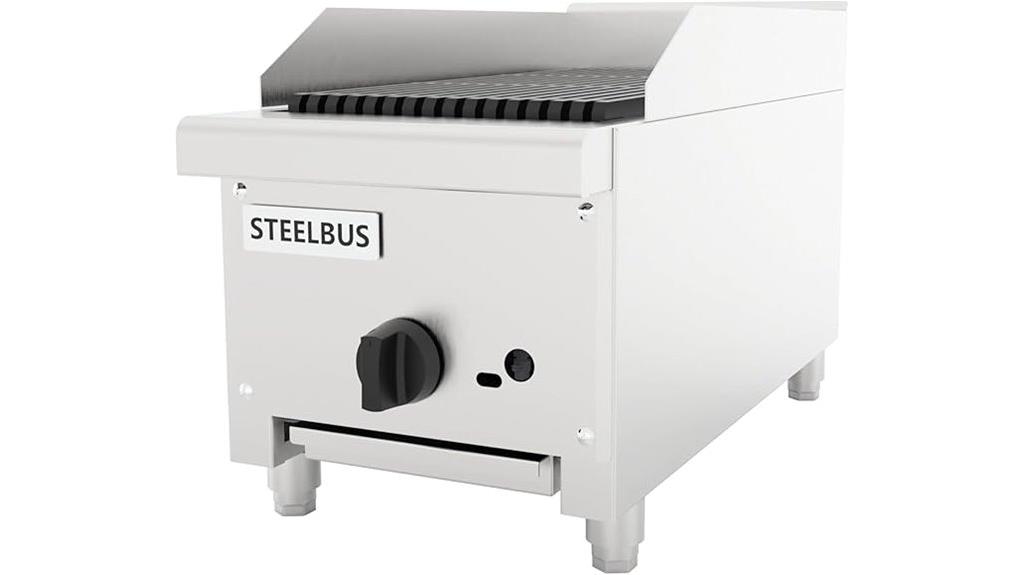 heavy duty commercial broiler