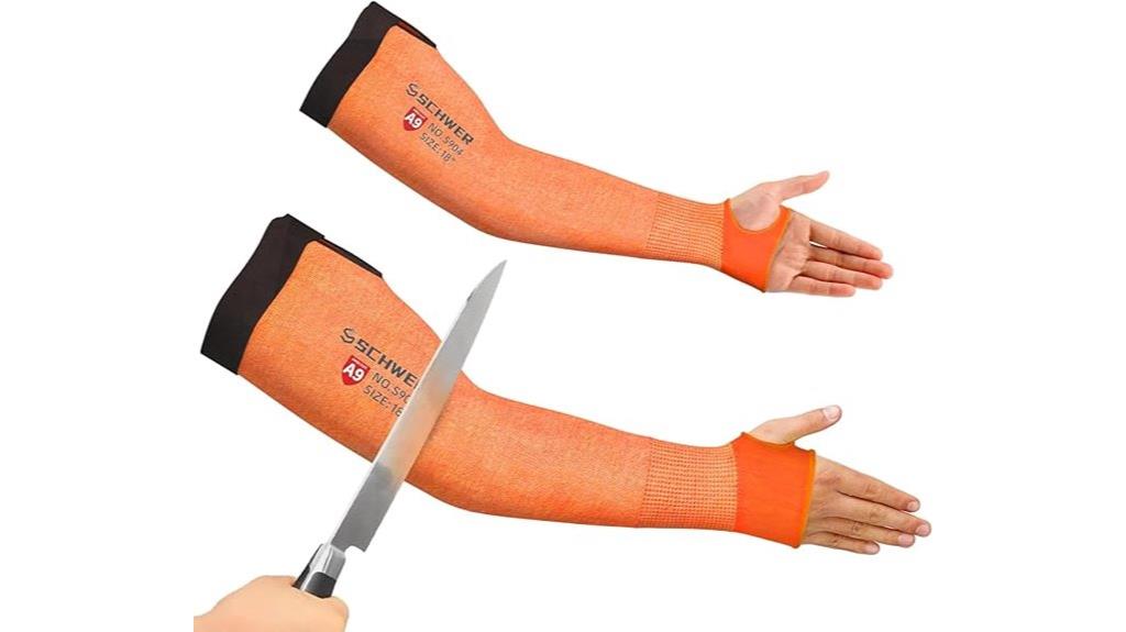 heavy duty cut resistant sleeves
