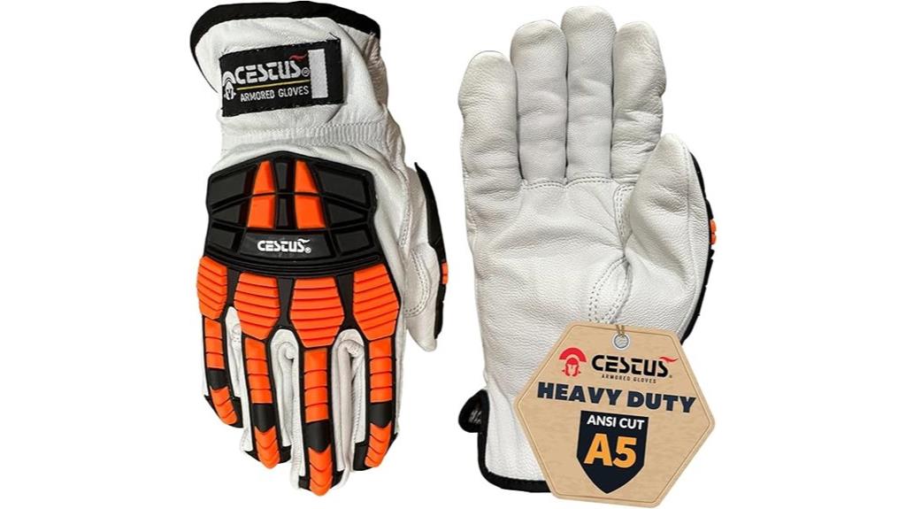 heavy duty goatskin gloves