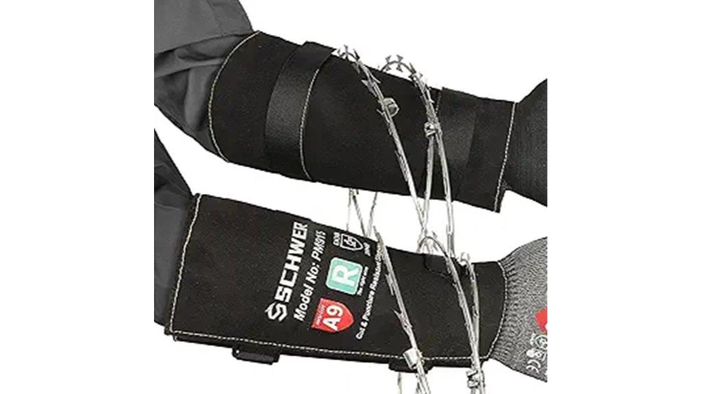 heavy duty puncture resistant sleeves