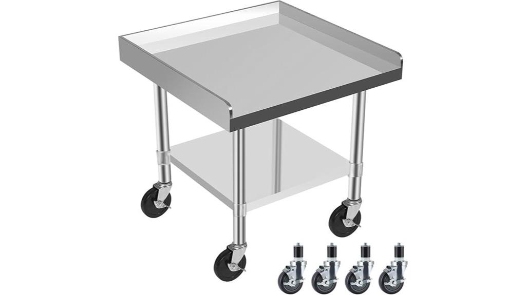 heavy duty stainless steel table