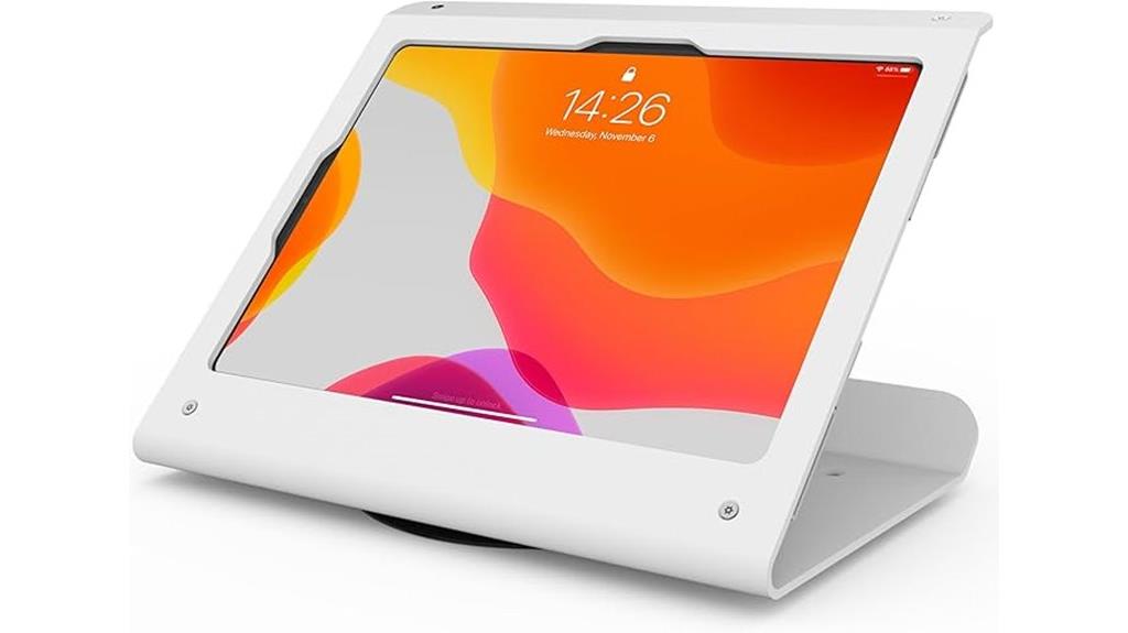heavy duty steel tablet kiosk