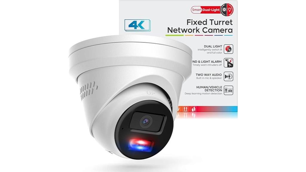 high resolution poe security camera
