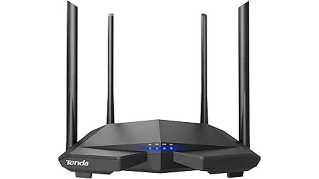 high speed dual band router